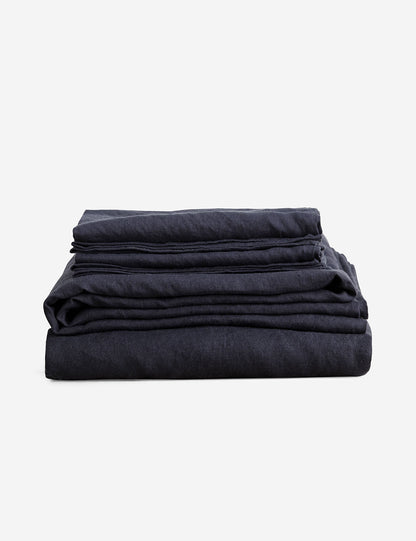 European Flax Linen Sheet Set by Cultiver