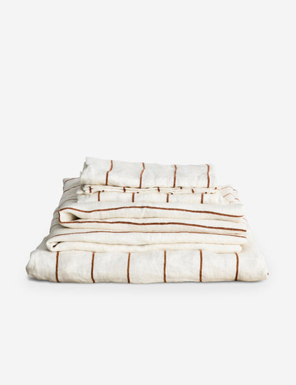European Flax Linen Sheet Set by Cultiver