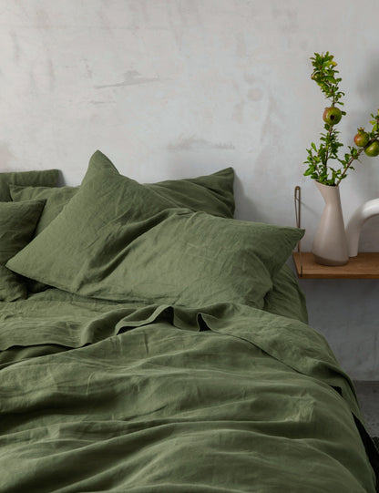 European Flax Linen Sheet Set by Cultiver
