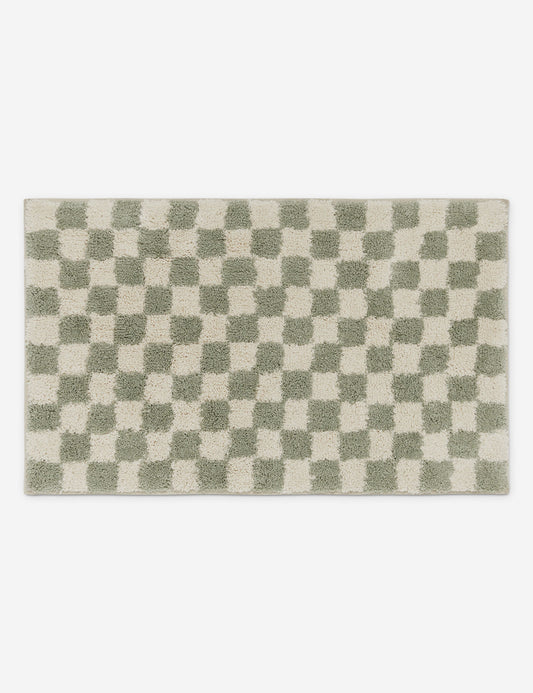 Checkerboard Bath Mat by Sarah Sherman Samuel