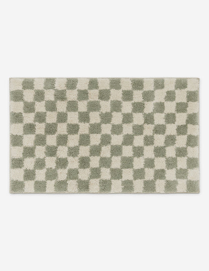 Checkerboard Bath Mat by Sarah Sherman Samuel