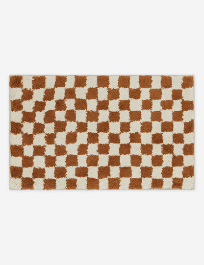 Checkerboard Bath Mat by Sarah Sherman Samuel