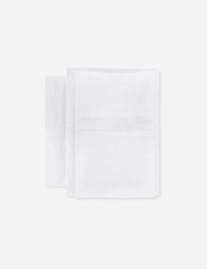 Classico Hemstitch Cotton Sateen Sheet Set by Pom Pom at Home