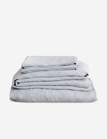 European Flax Linen Sheet Set by Cultiver