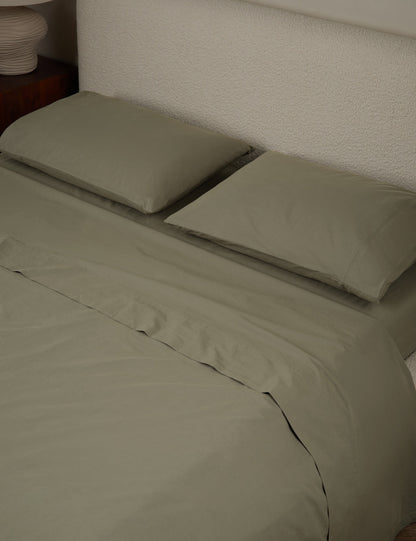 Juna Washed Percale Sheet Set