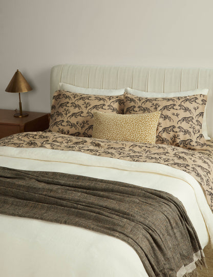 Tiger Hemp Sheet Set by Sarah Sherman Samuel