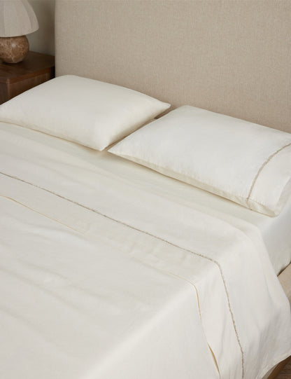 Yuka European Flax Linen® Bamboo Sheet Set by DISC Interiors
