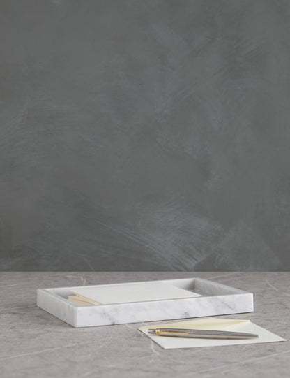 Marmol Marble Bath Accessories by Kassatex