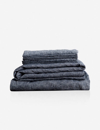 European Flax Linen Sheet Set by Cultiver