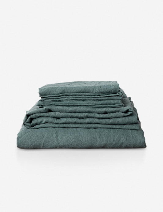 European Flax Linen Sheet Set by Cultiver