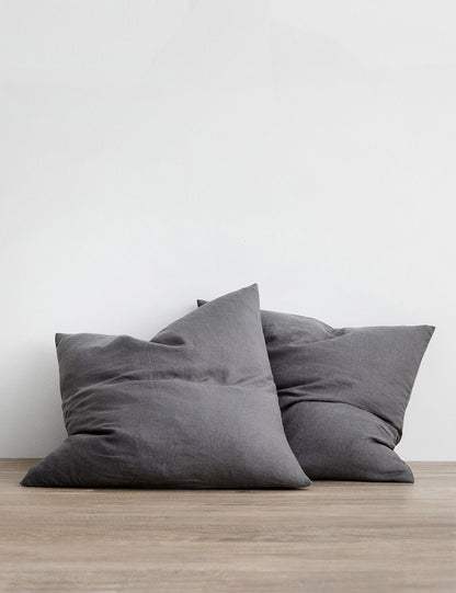 European Flax Linen Pillowcases (Set of 2) by Cultiver
