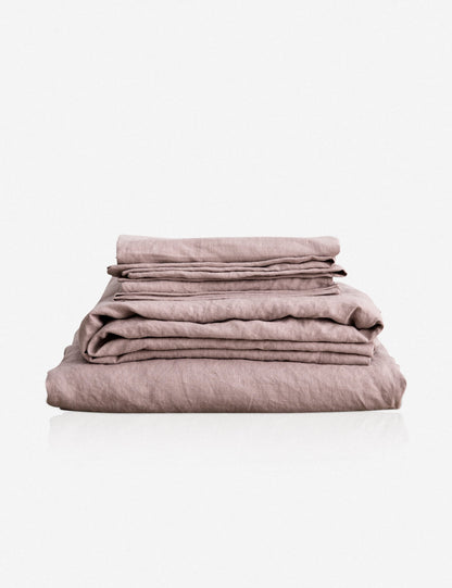 European Flax Linen Sheet Set by Cultiver