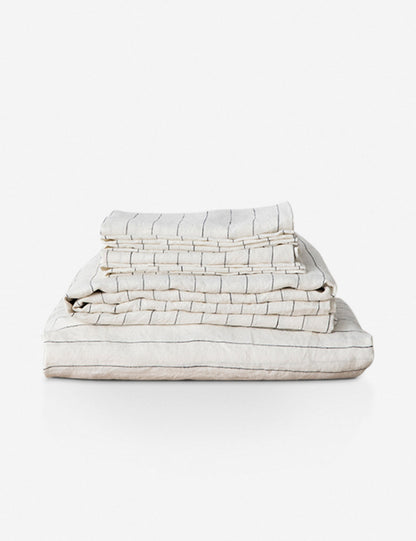 European Flax Linen Sheet Set by Cultiver